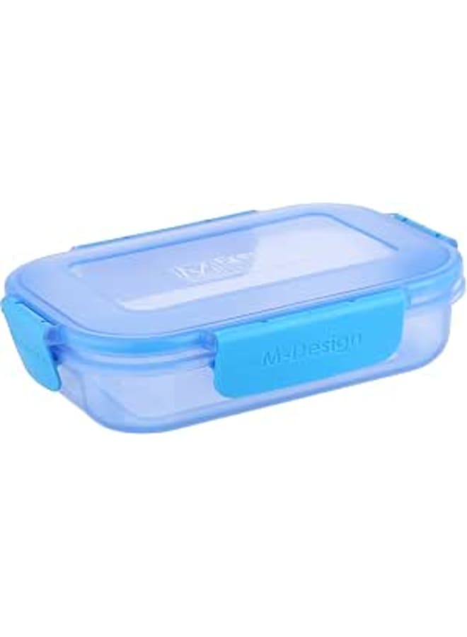 M Design Lunch Box, 600 ml - Blue