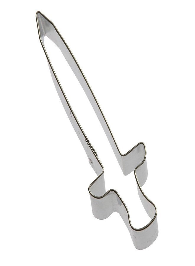 Foose Sword Cookie Cutter 4.5 in US Tin Plate Steel B1703 - Image 4