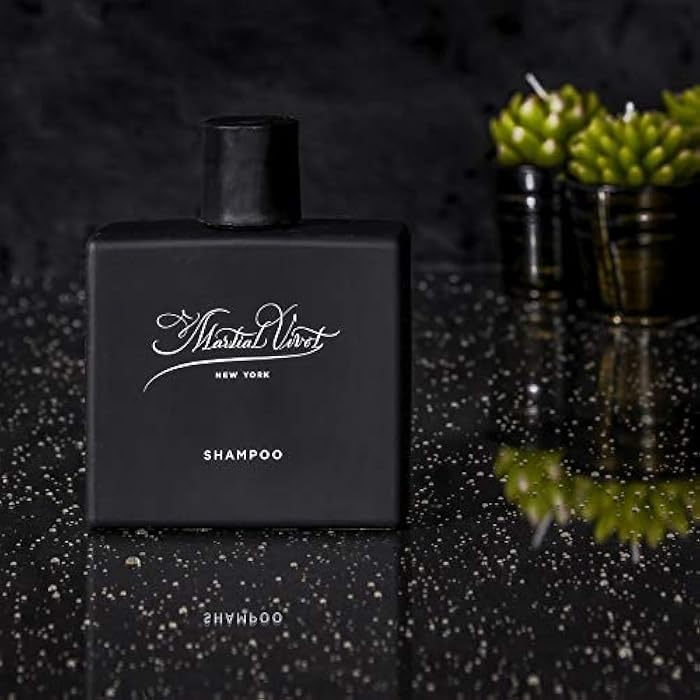 MARTIAL VIVOT Men's Certified Organic Hair Shampoo, Hair Repairing Formula, Smooths Hydrates Moisturizes Hair, Aloe Vera Formula, Sulfate Alcohol Free, 7.3 oz - Image 4