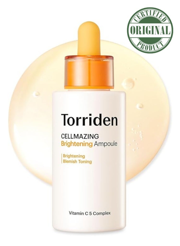 Torriden Cellmazing Brightening Ampoule for Even Tone, Radiance & Hyperpigmentation Repair - Image 1