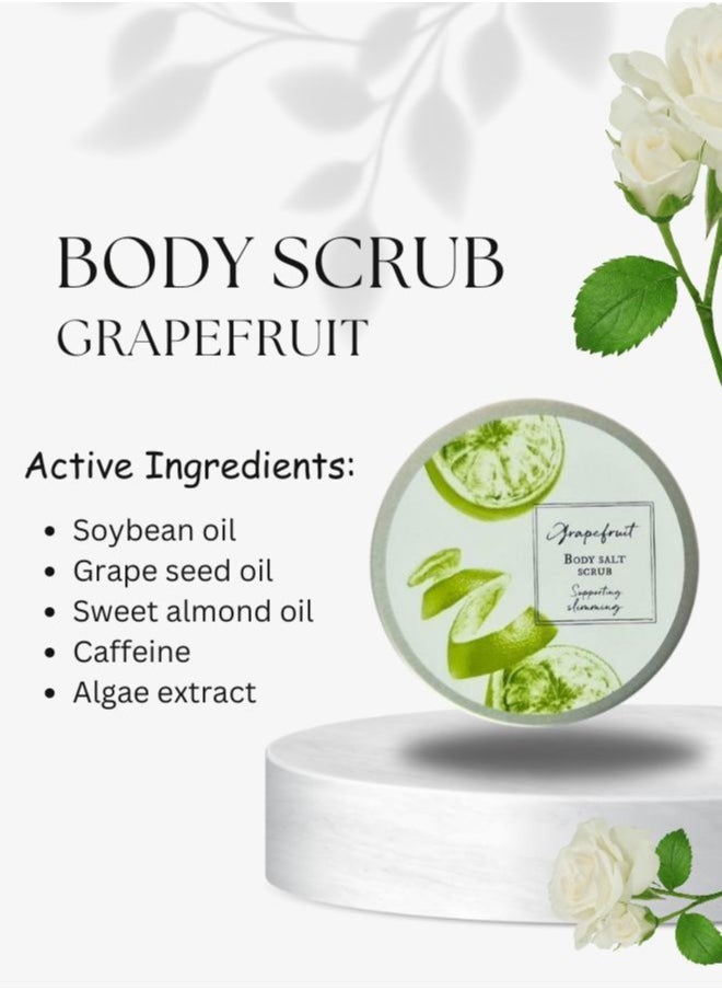 Soap&Friends Soap&Friends Grapefruit Slimming Salt & Sugar Body Scrub - 220g  - Image 4