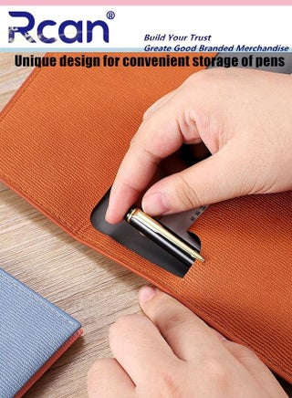 Pu Leather A4 File Bag Multi Functional Portable Large Capacity Waterproof Information Bag Envelope Type Magnetic Suction Snap File Storage Folder Business Bag Suitable for School Office Home - view 4