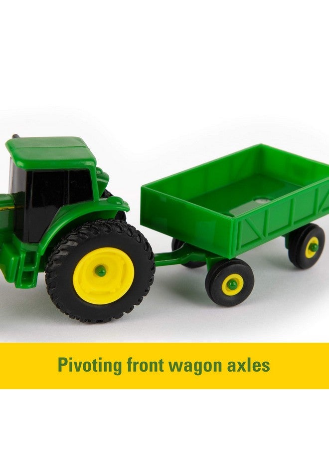 TOMY John Deere Toy Truck & Toy Tractor With Trailers 26-Piece Farm Toy Value Set - Image 5