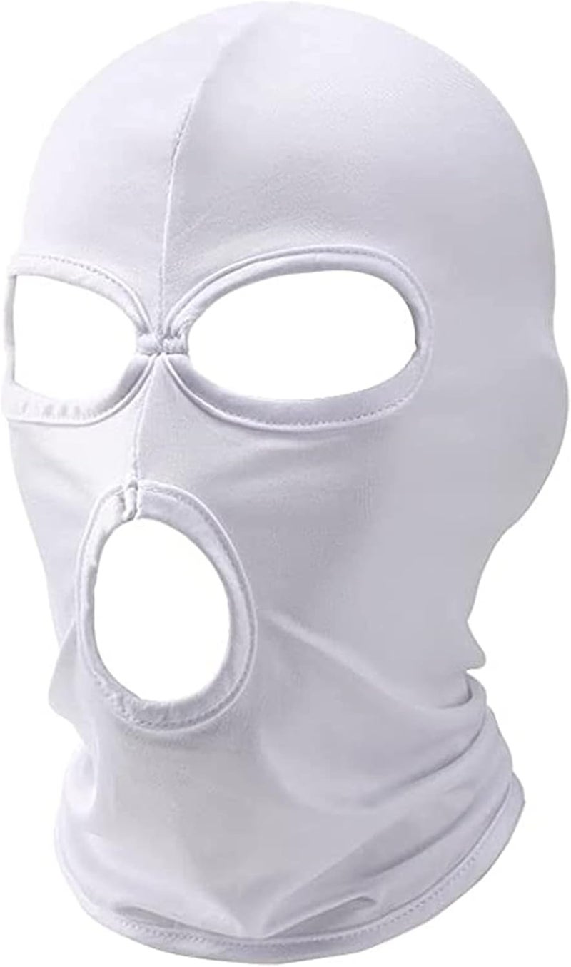 WYSUMMER 3 Hole Full Face Mask, Women Men Thin Balaclava Face Mask for Motorcycle Bike Hunting Cycling Cap Ski - Image 1