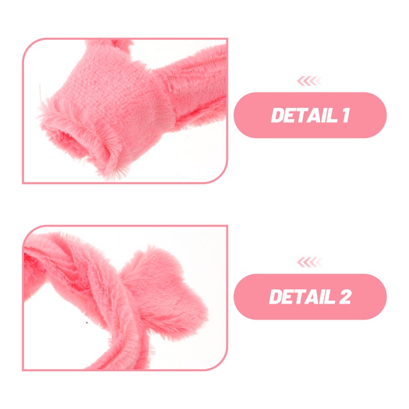 Plush Pink Lightstick Cover for Concert Decorative Use Lightweight Portable Protective Sleeve - Image 3