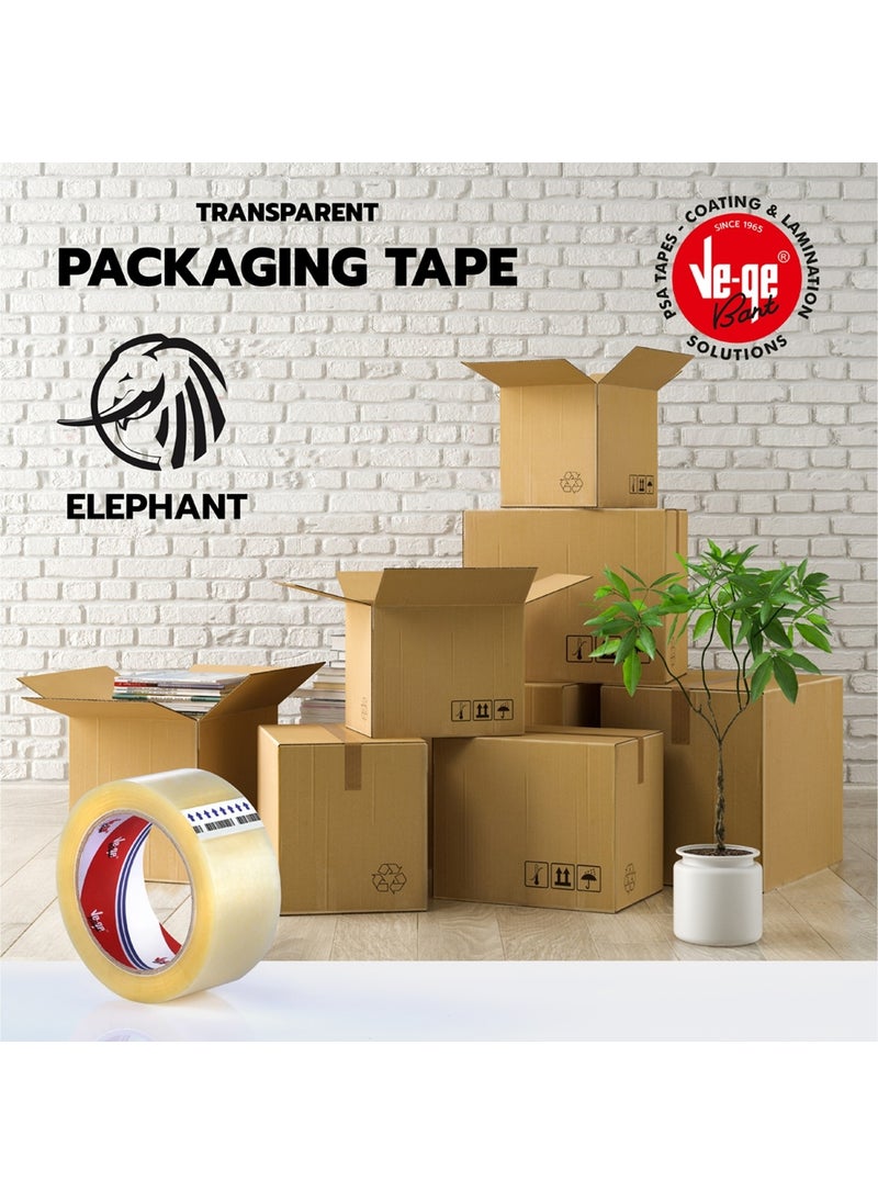 Ve-Ge Vege Duct Tape 45X100 Transparent Elephant 6 Pieces  - Image 3
