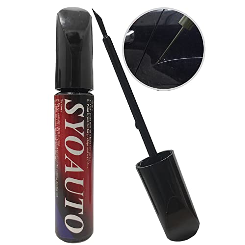 SYOAUTO Black Touch Up Paint for Cars Auto Paint Pen Scratch Repair Automotive Touch Up Paint 04 oz - Image 1