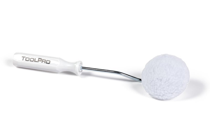 ToolPro Professional Grade 3 Inch Corner Roller & Applicator for Applying Drywall Mud to Corners - Image 2