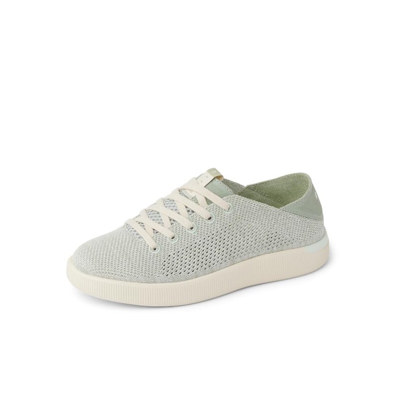 REEF Neptune Womens Shoe, Lightweight & Breathable Stretch Knit Upper, Soft Cushion Footbed, Sage Heather, 7.5 - Image 1
