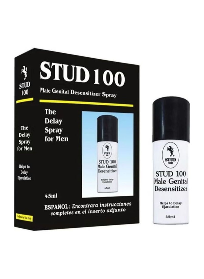 Stud - Stud 100 Male Genital Desensitizer Long Time Delay Spray for Men Health r - Image 1