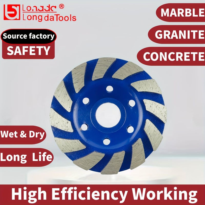 1PC Concrete Turbo Diamond Grinding Wheel - Image 3