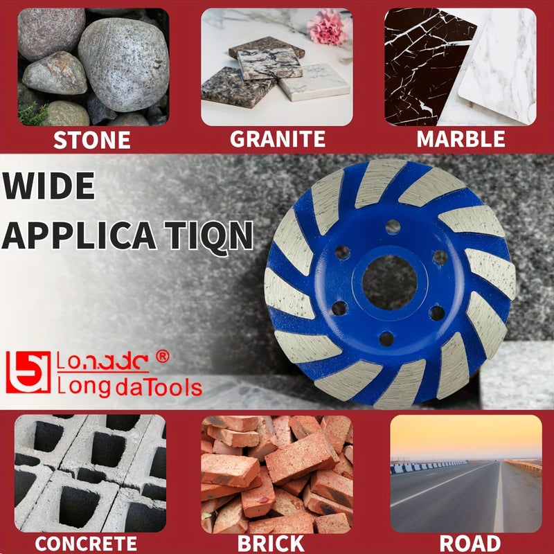 1PC Concrete Turbo Diamond Grinding Wheel - Image 1