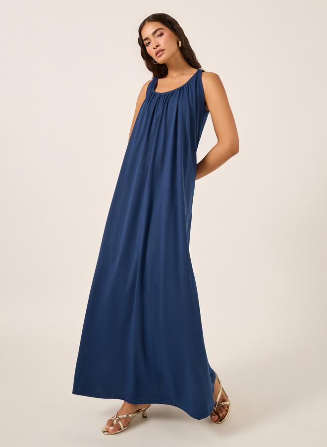 Styli Navy Jersey Dress  - Image 1