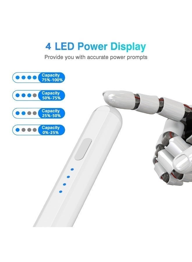 غطاء كيبورد للآيباد من الجيل العاشر/الحادي عشر (موديل A16 2025) - لوحة مفاتيح قابلة للفصل بإضاءة خلفية متعددة الألوان، حامل، مكان للقلم، تشغيل/إيقاف تلقائي، يشمل فأرة بلوتوث، حامي شاشة، قلم رقمي وغطاء لوحة المفاتيح، باللون الوردي - Image 4