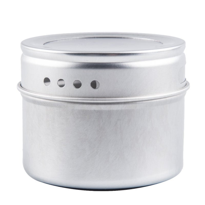 Bekith 20 Pack Magnetic Spice Tins Storage Spice Containers, Clear Top Lid with Sift or Pour, Magnetic on Refrigerator and Grill, 240 PVC Spice Label Set - Image 4