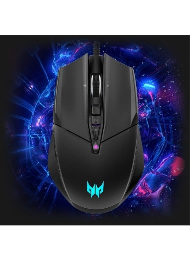 Acer Predator Cestus 335 Gaming Mouse, 19,000 DPI with 5 level Settings, 10 Programmable Buttons, 400 IPS, 2000Hz Polling, Supports Hyper-fast Infinite Scroll, Black - Image 3