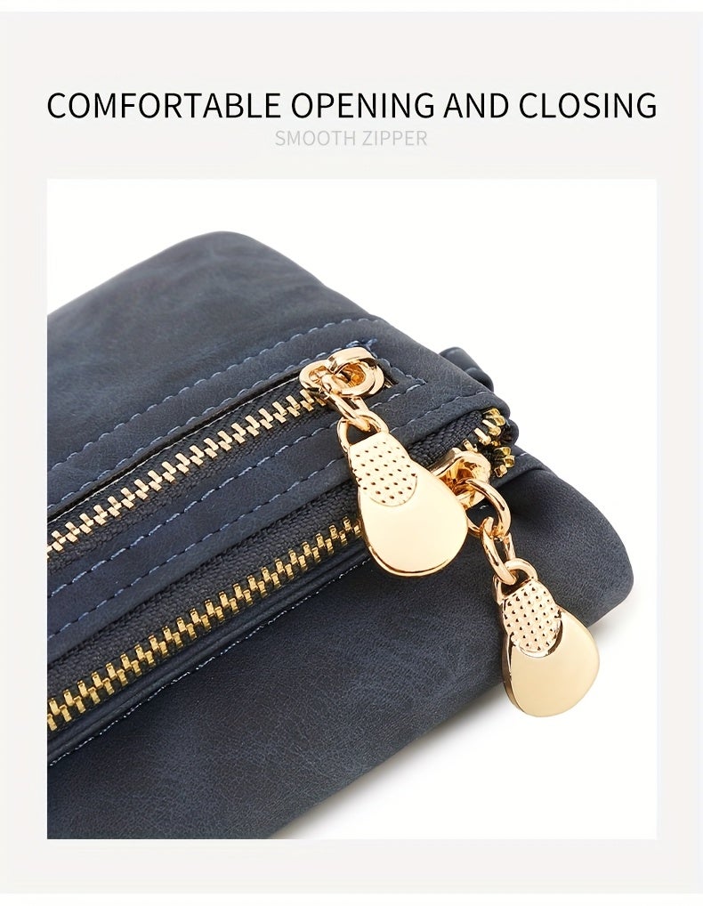 MIYIN Women's Vintage Mini Wallet with Wrist Strap - Image 5