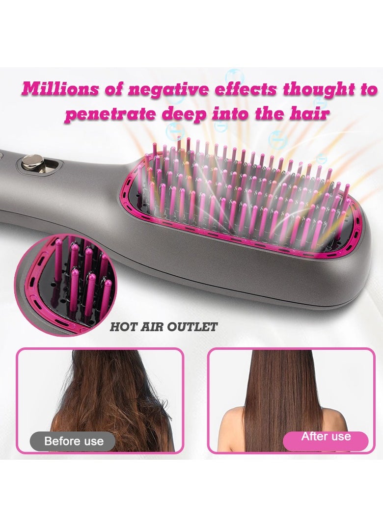 DSP Straightening And Curling Dual-purpose Curling Iron Straightening Comb  - Image 2