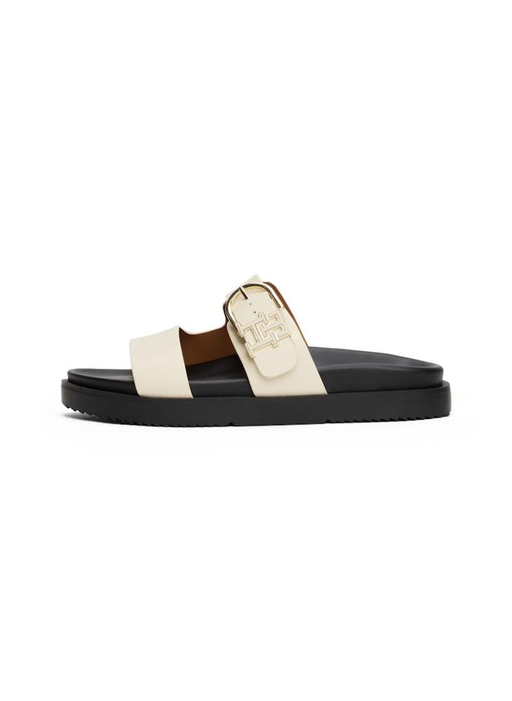 TOMMY HILFIGER - Leather Sporty Mule - Image 1