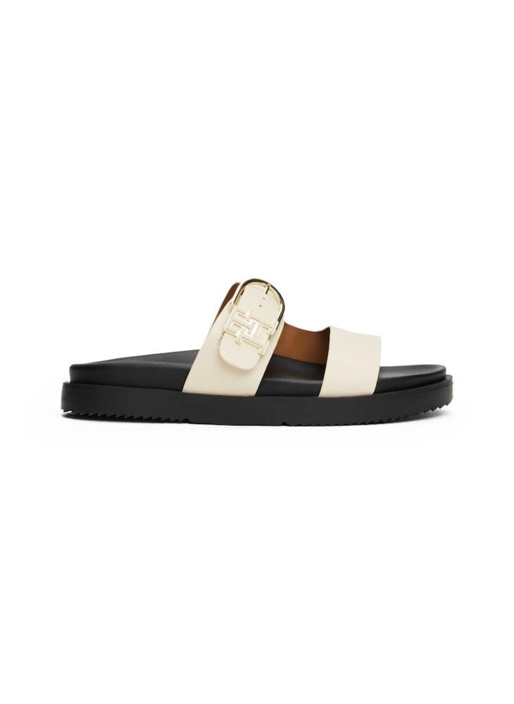 TOMMY HILFIGER - Leather Sporty Mule - Image 1