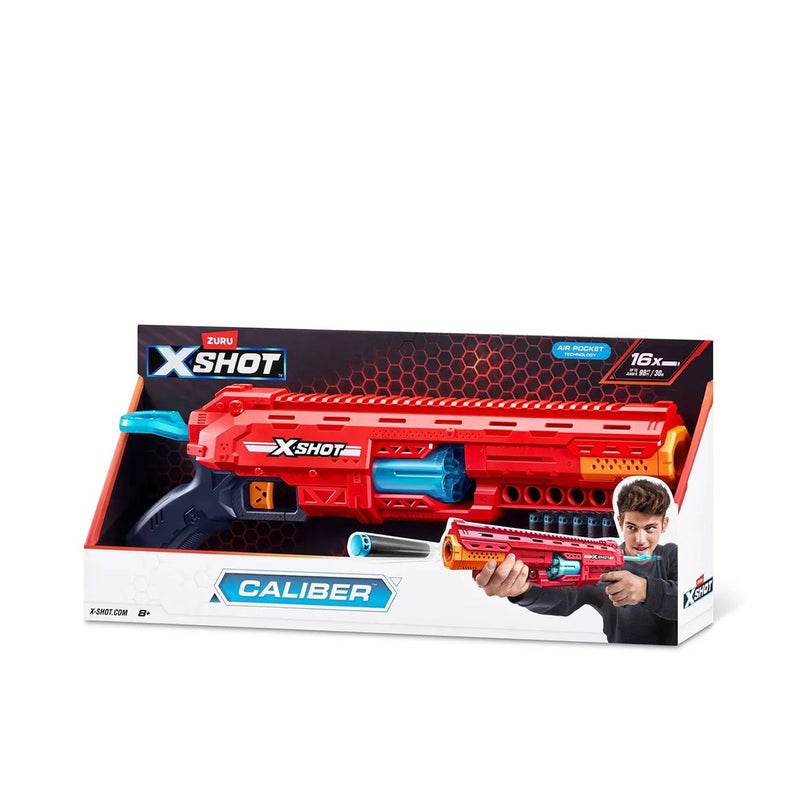 X-Shot Excel Caliber Blaster With 16 Darts - Image 1