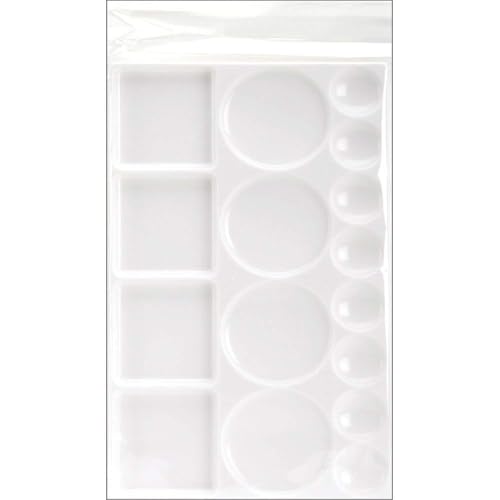 Qatalitic Rectangle Plastic Painting Palette with 16 Well | from Beginners to Professional, Use for DIY Art & Crafts, Paintings and Project Making - Image 3