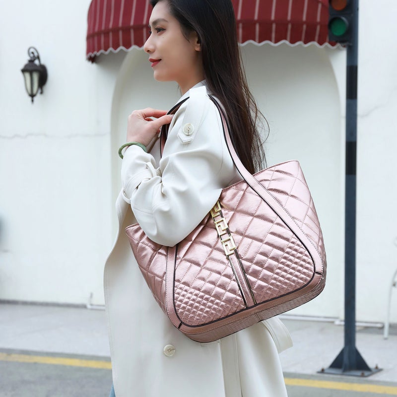 High-Capacity Women Tote Bag Super Fiber Designer Ladies Bag - Image 3