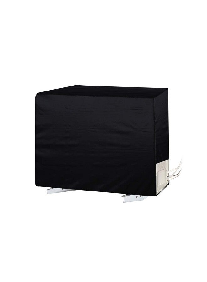 Da Anushi Polyester Split Ac Cover Outdoor Unit For 1.5 Ton Capacity Ac,All Weather Cover/Dustproof/Water Resistant (Black) - Image 1