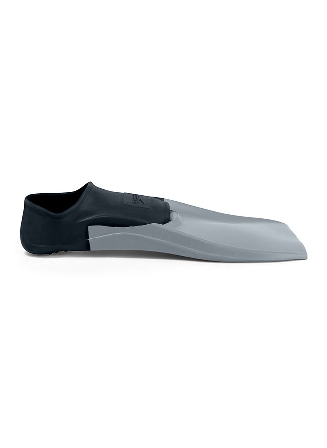 speedo Long Blade Fin Black/Grey  - Image 4