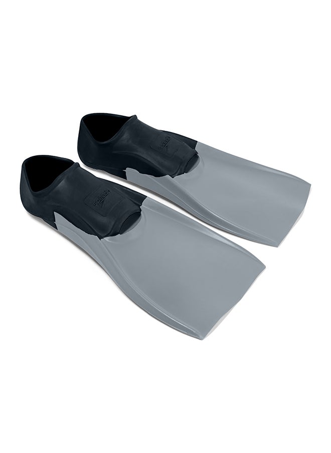 speedo Long Blade Fin Black/Grey  - Image 2