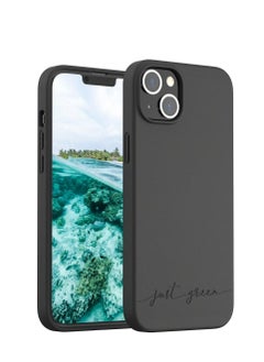 BIGBEN Just Green  iPhone 14 Plus Case Natural Black- Eco-designed  - Image 1