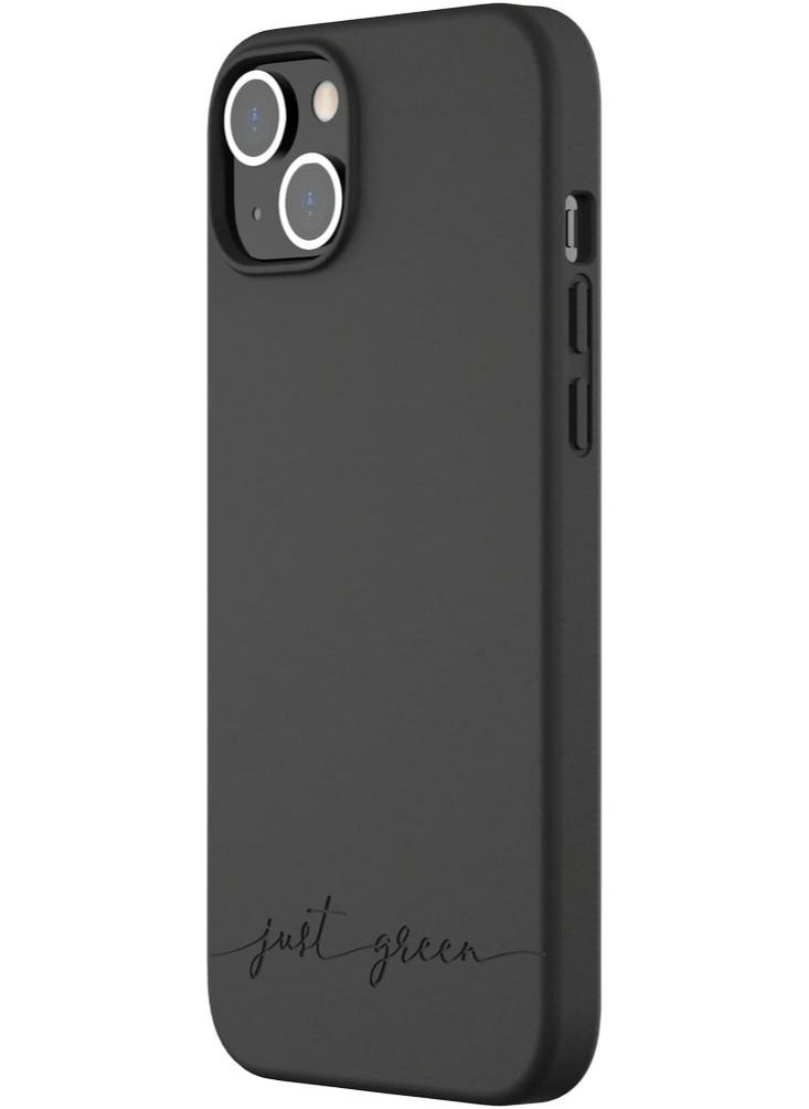 BIGBEN Just Green  iPhone 14 Plus Case Natural Black- Eco-designed  - Image 3