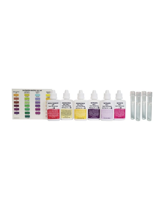 API API Saltwater Aquarium Master Test Kit, 550 count  - Image 2