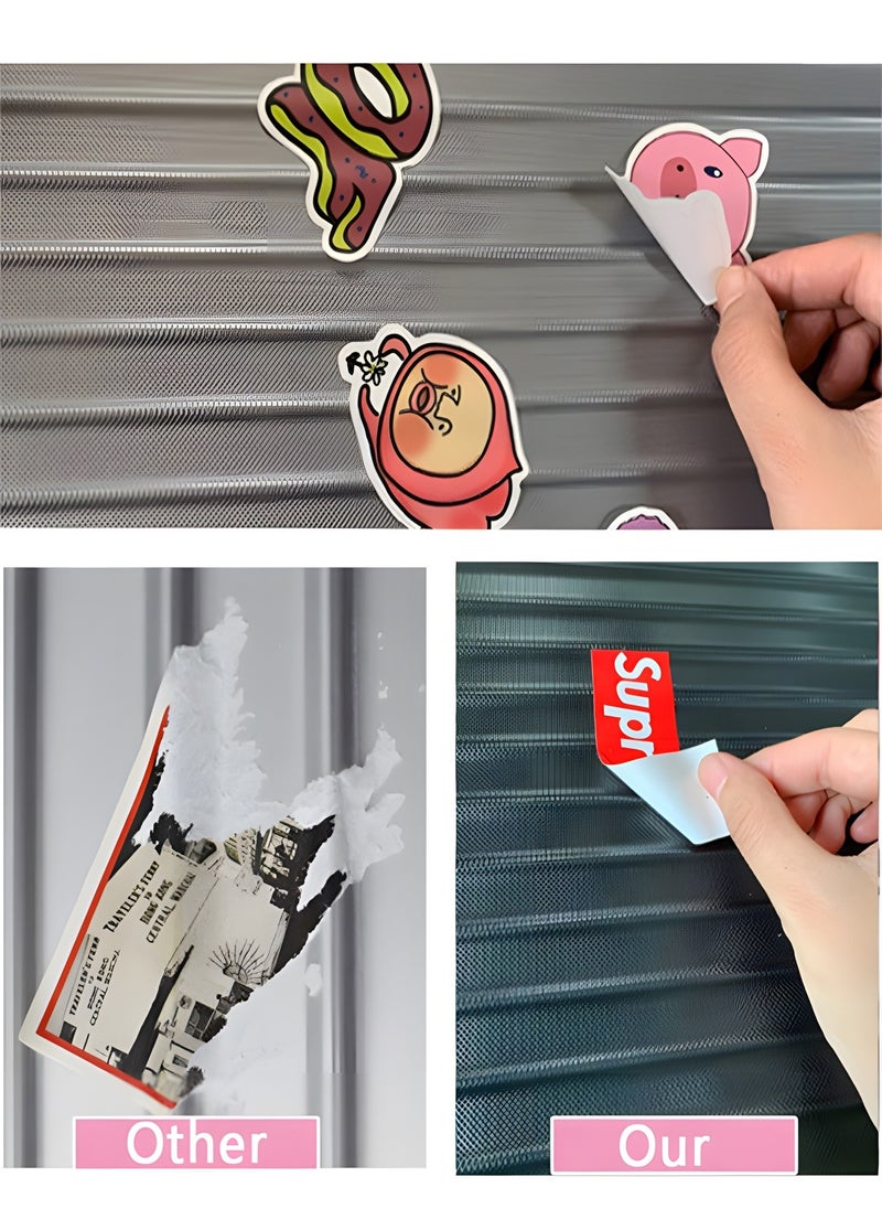 GROIC 50 Pcs Kawaii Rabbit Stickers,Girl's Pink Aesthetic Stickers,Waterproof Stickers Scrapbook Water Bottle Laptop Skateboard Journal Bicycle DIY Decals  - Image 4