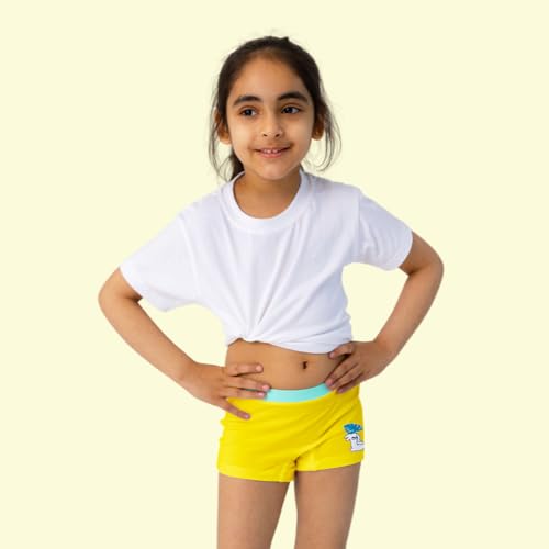 superbottoms Supersoft Underwear for Kids Girl Boyshorts (4-6Y) | 3X Softer Kids Underwear, 95% Bamboo 5% Elastane, Super Stretchy, Breathable, Gentle Elastics, No Scratchy Tags, AZO-Free Dyes | 3Pcs - Image 2