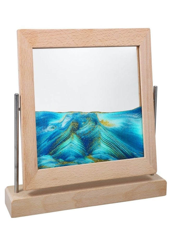 Vindar Dynamic Sand Art Picture, Moving Sand Art Picture, Desktop Motion Sandscape for Home/Office Decor, Relaxing & Stress Relief Gift - Image 1
