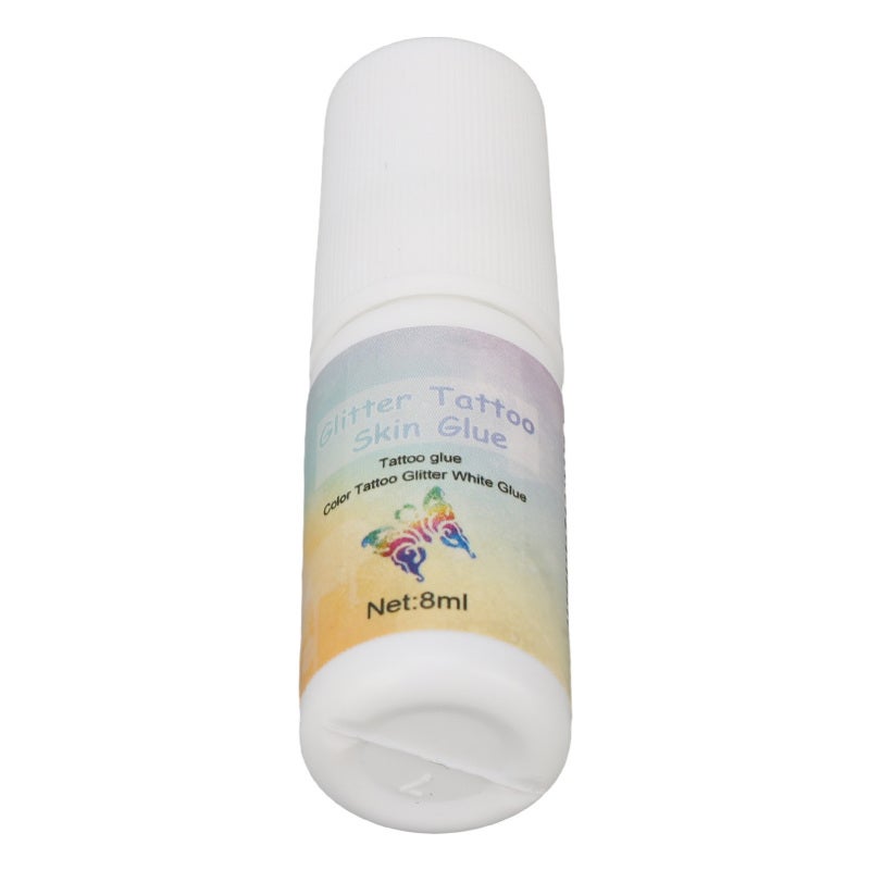 Makeup Sequin Glue: Long Lasting Sparkling - DIY Customizable Tattoo Pattern Glitter Eyeshadow for Halloween Cosplay, Themed Parties And Makeup Art Festivals - Image 3