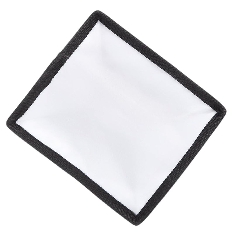 Foldable Soft Flash Diffuser Softbox Cover 15x17cm Portable for DSLR Speedlight Studio Outdoor Photography - Image 2