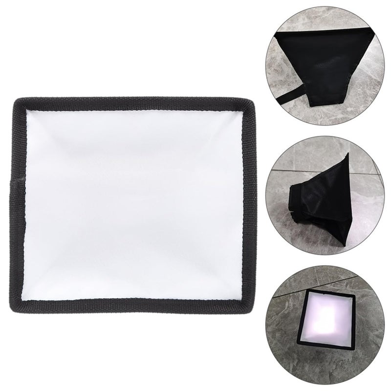 Foldable Soft Flash Diffuser Softbox Cover 15x17cm Portable for DSLR Speedlight Studio Outdoor Photography - Image 5