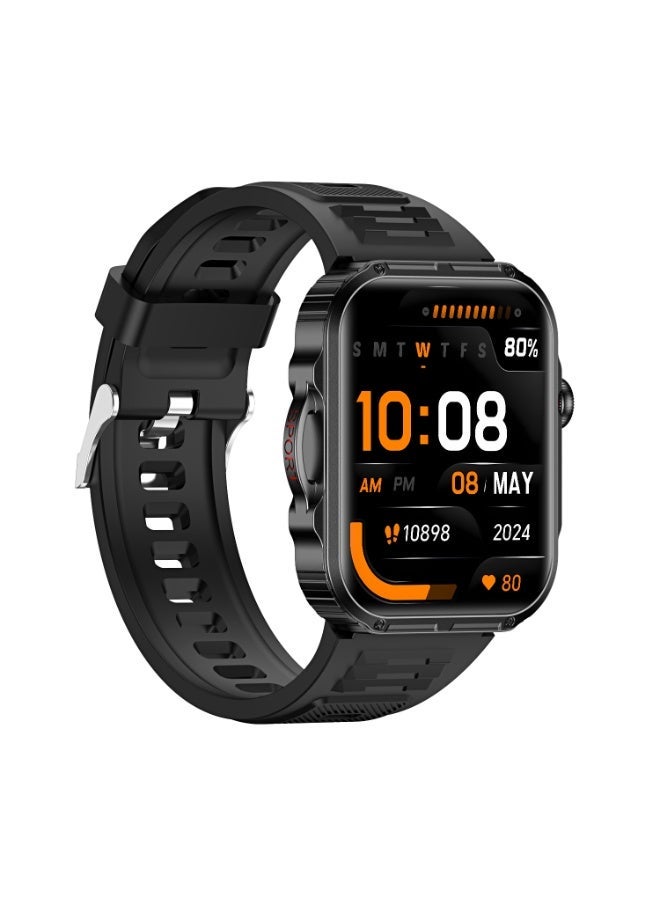 Trytoo Men’s Sports Smart Watch with Bluetooth Calling, 2.02” HD Screen, Alloy Case, Health & Fitness Tracking - Image 3