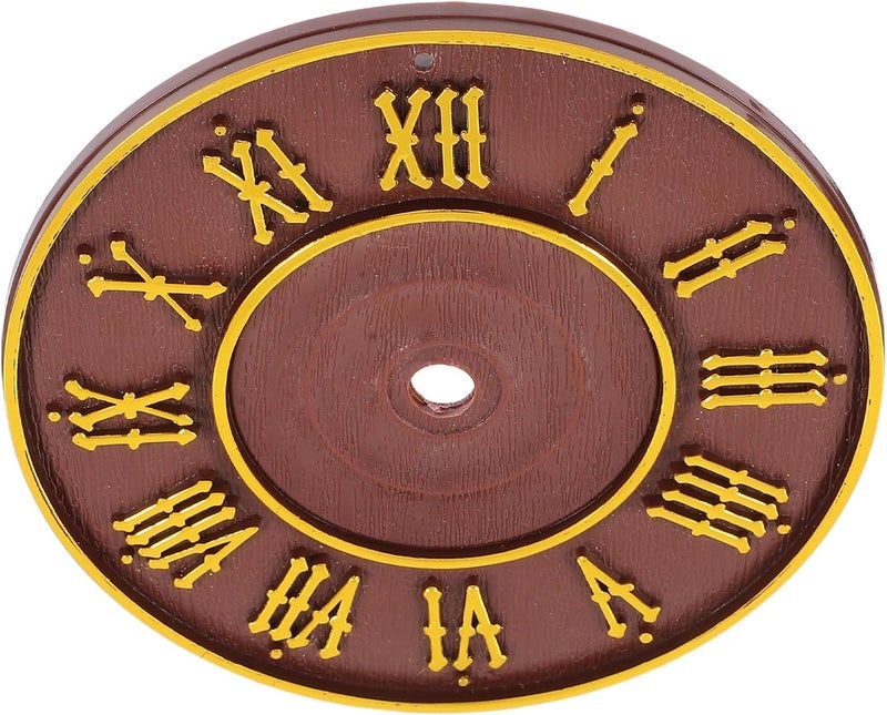 Veemoon Cuckoo Clock Pendulum Clock Parts with Roman Numerals Vintage Replacement for Home Decoration Living Room Bedroom - Image 1