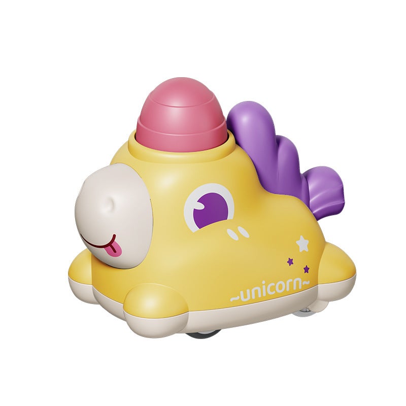 Press Cartoon Animal Toy Vehicle for Kids - Image 1