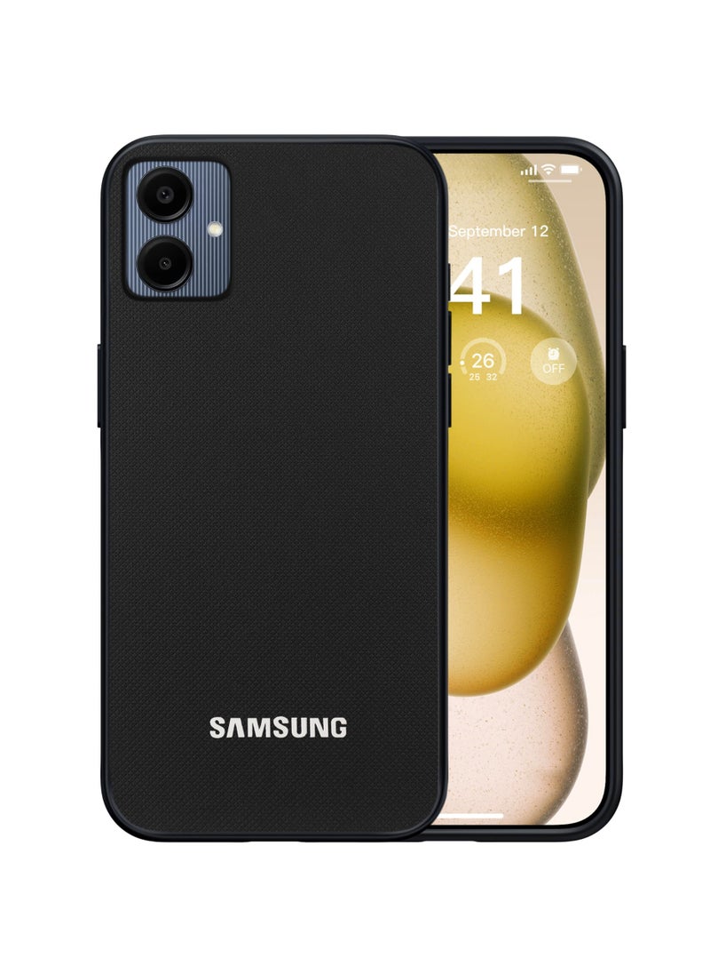 Generic - Compatible with Samsung Galaxy A06 Case Dual Layer Heavy Duty Cell Phone Protective Cover Shockproof Rugged with Non-Slip Textured - Black - Image 1