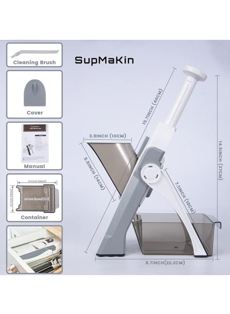 general Multifunctional vegetable cutter, kitchen grater, household vegetable cutter, potato shredder, gold slicer, small kitchen - Image 5