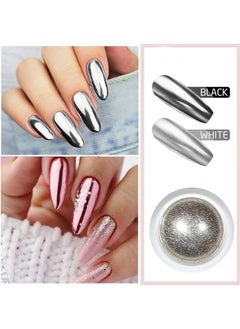 Ant 6 Colours Rose Gold Chrome Nail Powder, Mirror Effect Chrome Pigments, Manicure Powder for Nail Decoration Salon Home DIY  - Image 5