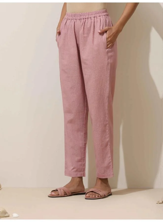 trueBrowns trueBrowns Mint Green Cotton Kurta Pant Set