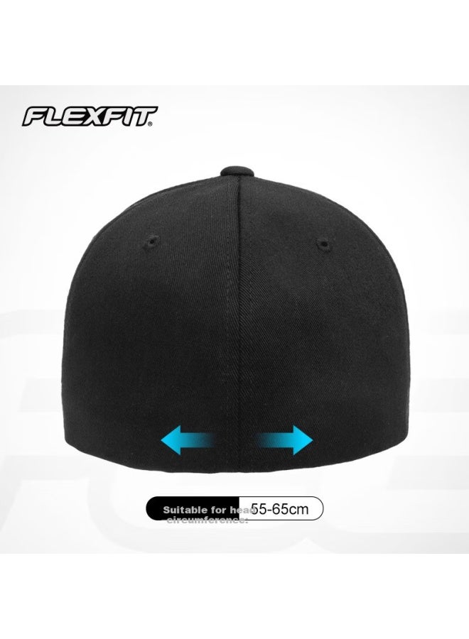 Flexfit Baseball Cap With Full Enclosure, High Crown, Large Size, Sun Protection, Outdoor Sports Cap For Men And Women, Same Style As Mei Team - Image 5
