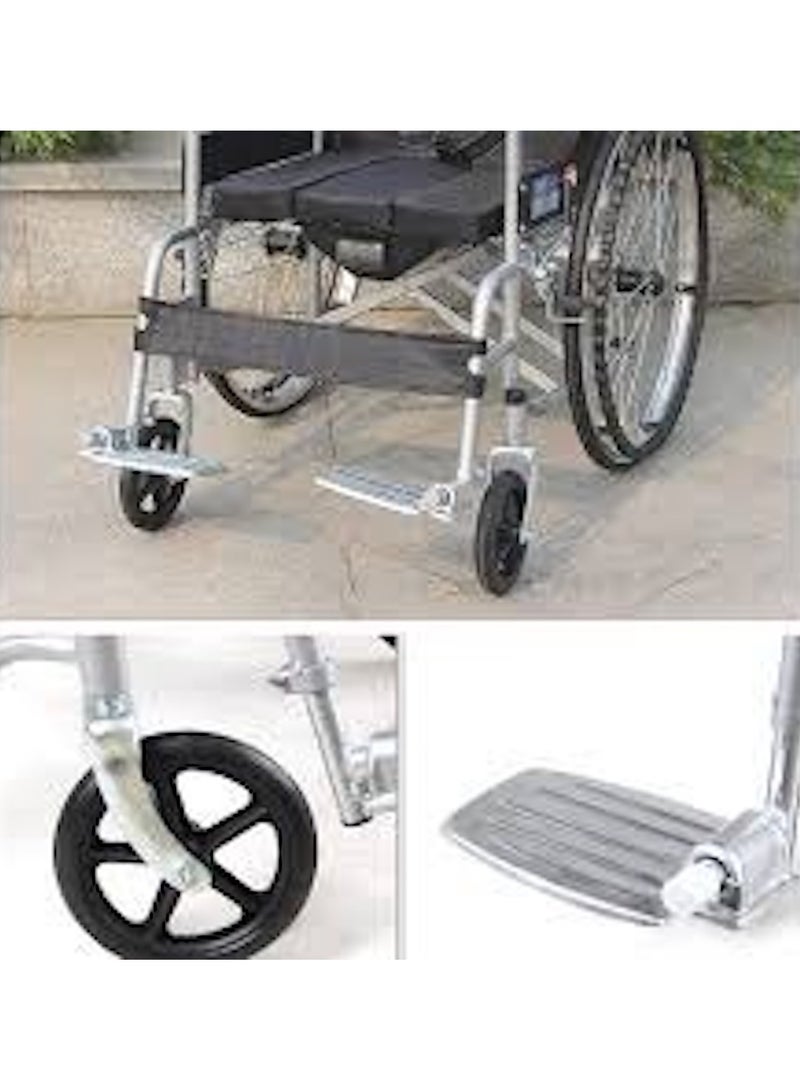 Huitich Lightweight Foldable Manual Wheelchair with Large Wheels - Image 4