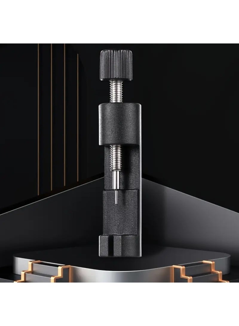 ZedAura Watch Strap Link Pin Remover Tool – Full Metal Adjustable Watch Band Repair Tool with 3 Pins – DIY Watchmaker Kit for Bracelet Sizing & Link Removal - Image 3