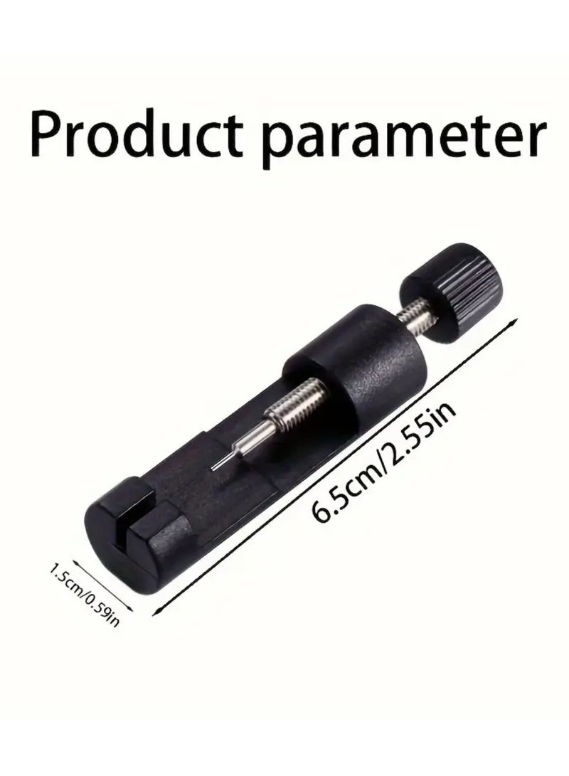 ZedAura Watch Strap Link Pin Remover Tool – Full Metal Adjustable Watch Band Repair Tool with 3 Pins – DIY Watchmaker Kit for Bracelet Sizing & Link Removal - Image 5